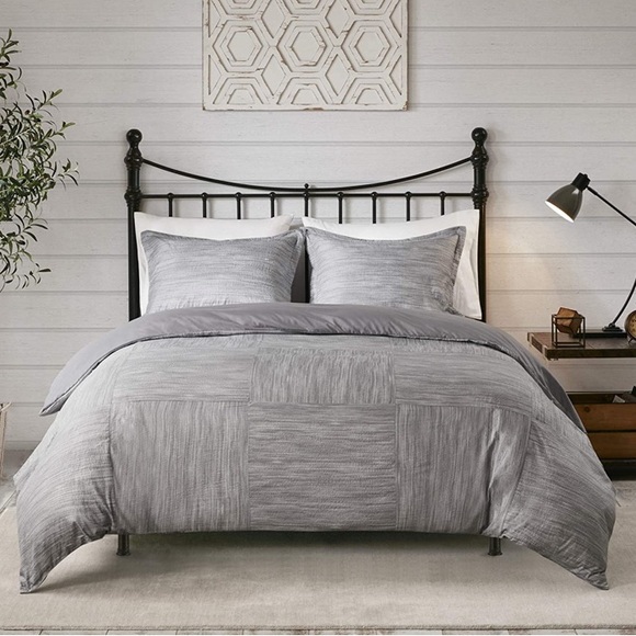 Madison Park Bedding Madison Park 3piece Kingcalking Seersucker